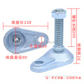 Steel Base Customized Screw Furniture Leveling Feet